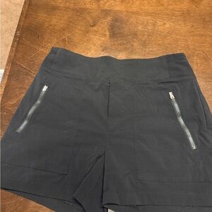 Athleta Black Women's Shorts with Zipper Pockets